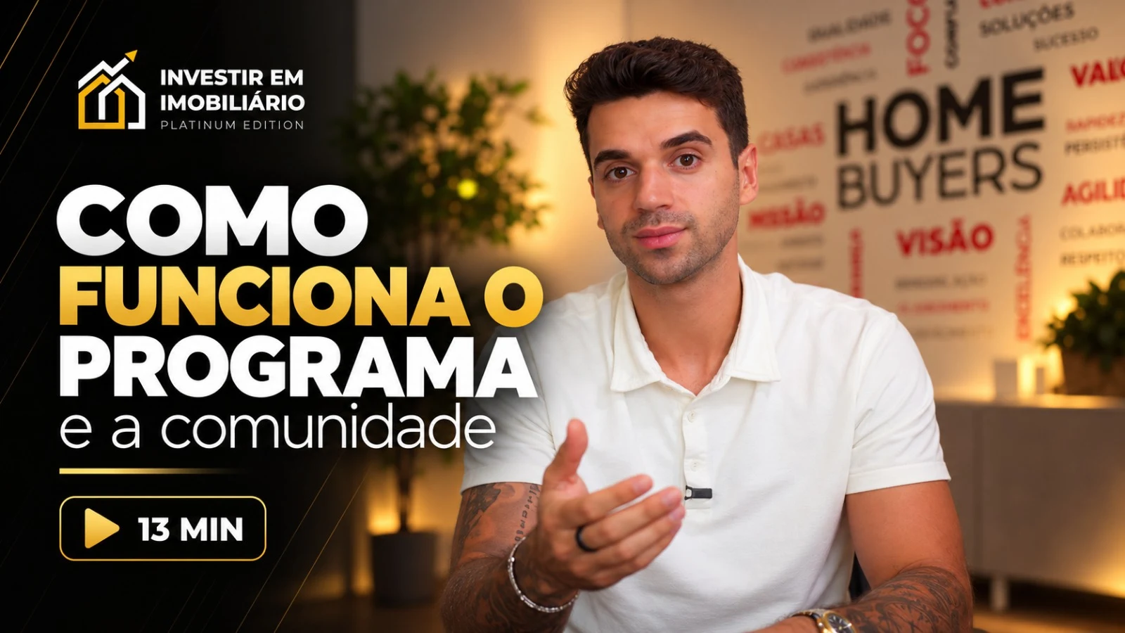 Apresentação do Programa Investir em Imobiliário